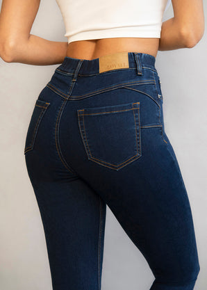 Jegging 7/8e grande taille Ultimate - Dark Bleu
