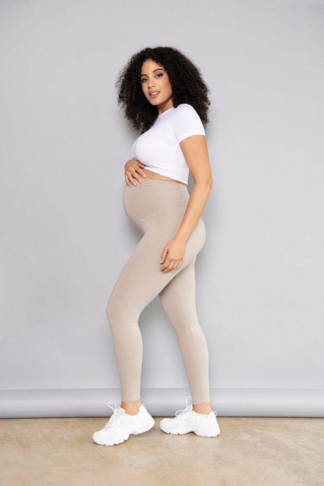 Legging de grossesse Everyday - Oatmeal Avione