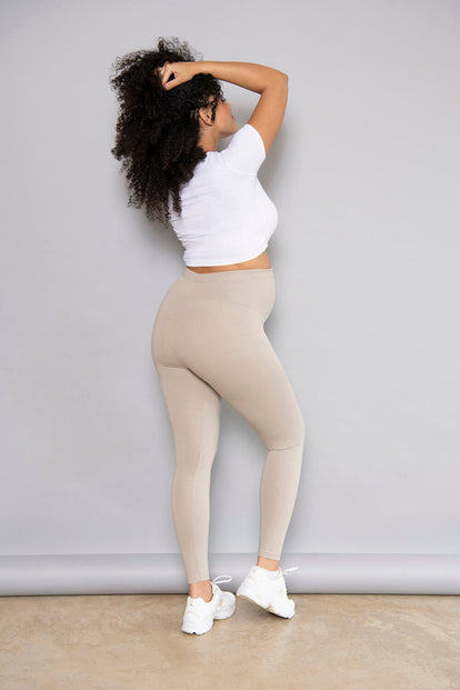 Legging de grossesse Everyday - Oatmeal Avione