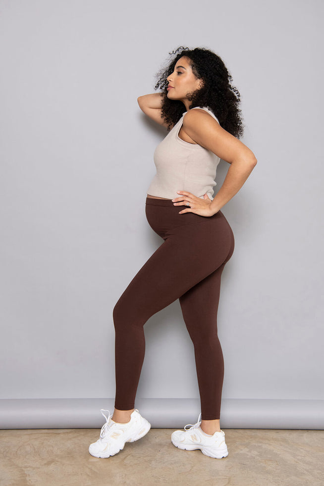 Legging de grossesse Everyday - Chocolat