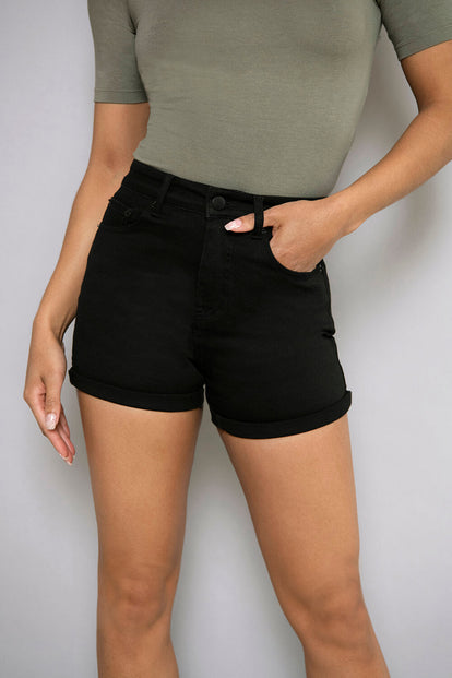 Short en jean Everyday - Noir