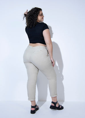 Pantalon chino grande taille - Avione