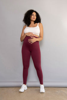 Legging de grossesse Everyday - Burgunder