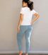 Jegging de grossesse 7/8e - Light Bleu