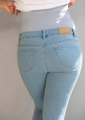 Jegging de grossesse 7/8e - Light Bleu