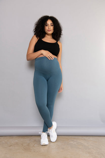 Legging de grossesse Everyday - Bleu Cobalt