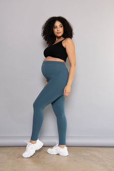 Legging de grossesse Everyday - Bleu Cobalt