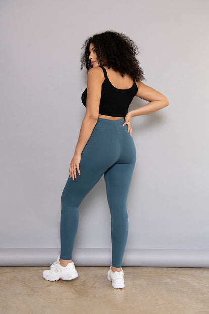 Legging de grossesse Everyday - Bleu Cobalt