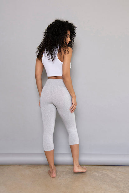 Legging léger court - Light Gris