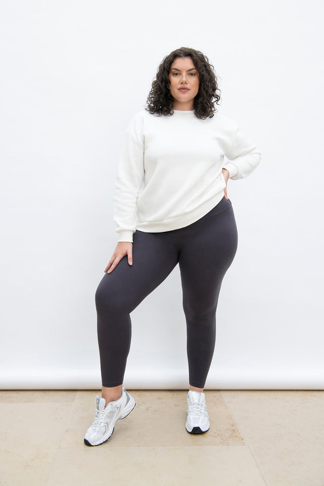 Legging taille haute grande taille Everyday - Odyssey Gris