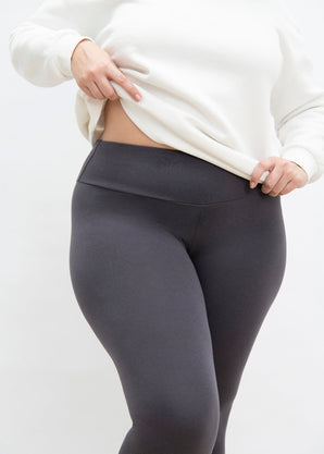 Legging taille haute grande taille Everyday - Odyssey Gris