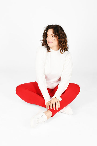 Curve Everyday Leggings - Poppy Red