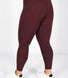 Legging 7/8e taille haute grande taille Revitalise - Winter Berry