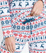 Ensemble de pyjama tout doux - Blanc Christmas Print