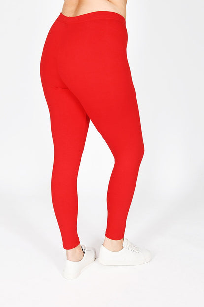 Curve Everyday Leggings - Poppy Red