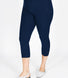 Legging court grande taille Everyday - Bleu Marine