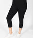 Legging court grande taille Everyday - Noir