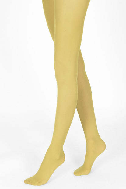 Collants 40 deniers - Mustard