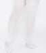 Collants grande taille  - Blanc