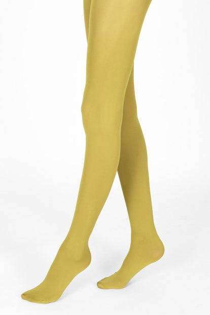 Collants 60 deniers - Mustard