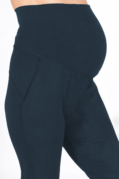 Pantalon de jogging de grossesse Recharge - Bleu Marine