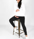 Pantalon de jogging de grossesse Recharge - Midnight Noir