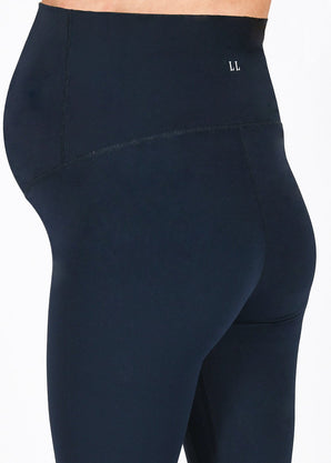 Legging de grossesse 7/8e Revitalise - Bleu Marine