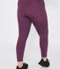 Legging de sport 7/8e taille haute grande taille Focus - Mulberry Plum