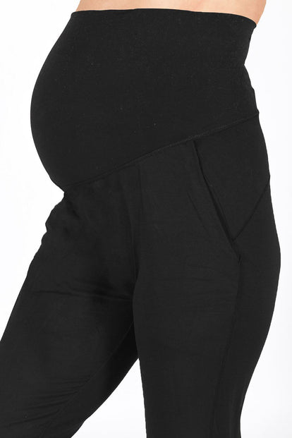 Pantalon de jogging de grossesse Recharge - Midnight Noir