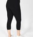 Legging court grande taille Everyday - Noir