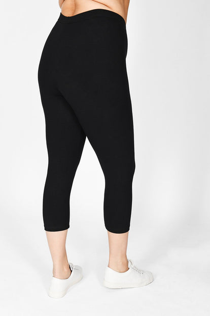 Legging court grande taille Everyday - Noir