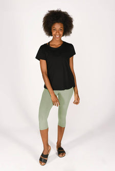 Legging court Everyday - Vert Sauge