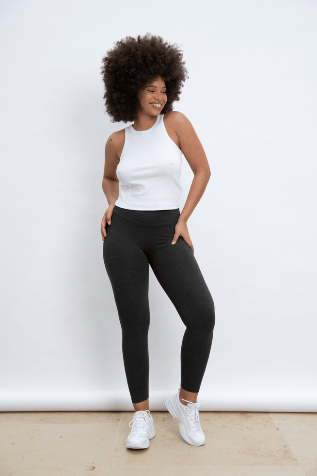 Legging taille haute Everyday - Dark Gris Marl