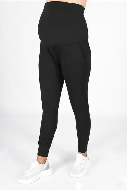 Pantalon de jogging de grossesse Recharge - Midnight Noir