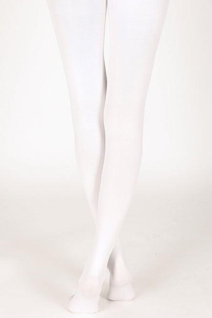 Collants 100 deniers  - Blanc