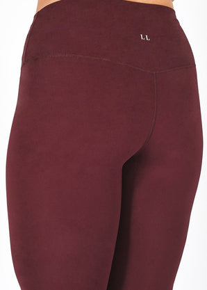 Legging taille haute grande taille Revitalise - Winter Berry