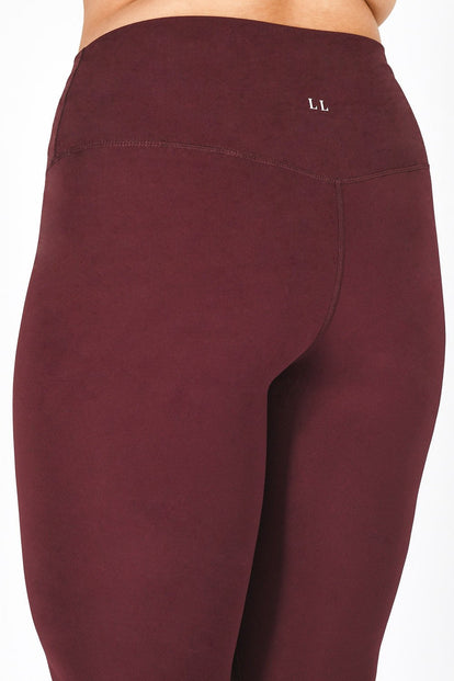 Legging taille haute grande taille Revitalise - Winter Berry