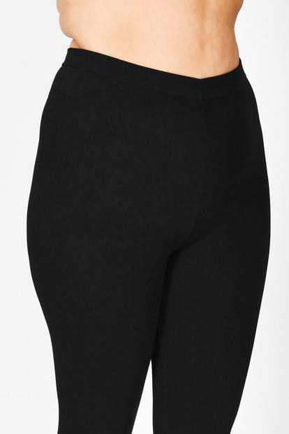 Legging court grande taille Everyday - Noir