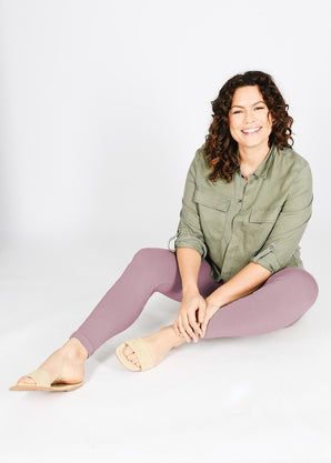 Legging grande taille Everyday - Elderberry Purple