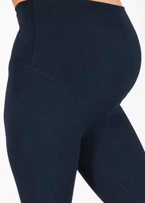 Legging de grossesse court Revitalise - Bleu Marine