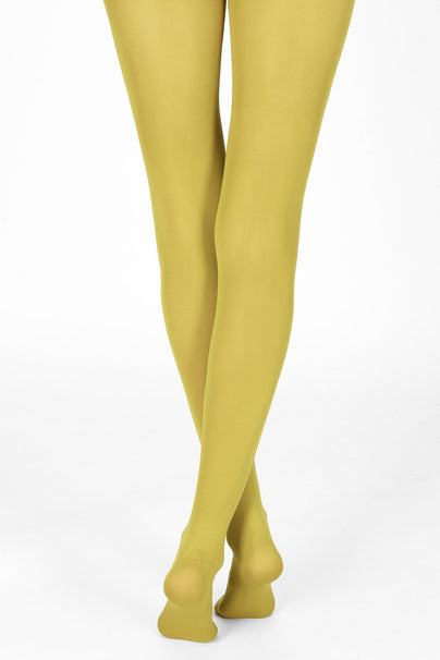 Collants 60 deniers - Mustard