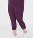 Legging de sport court taille haute grande taille Focus - Mulberry Plum