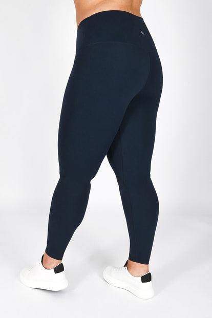 Legging taille haute grande taille Revitalise - Bleu Marine