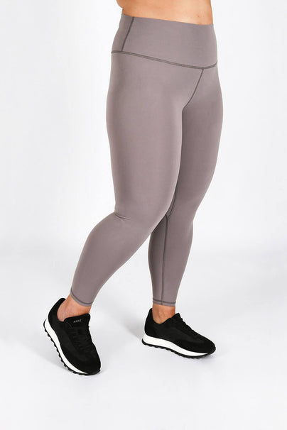 Legging 7/8e taille haute grande taille Revitalise - Mauve