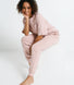 Ensemble de pyjama en coton peigné - Dusty Rose