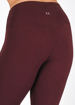 Legging 7/8e taille haute grande taille Revitalise - Winter Berry