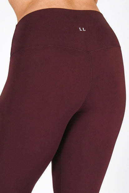 Legging 7/8e taille haute grande taille Revitalise - Winter Berry