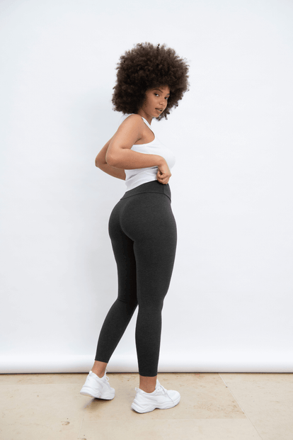 Legging taille haute Everyday - Dark Gris Marl