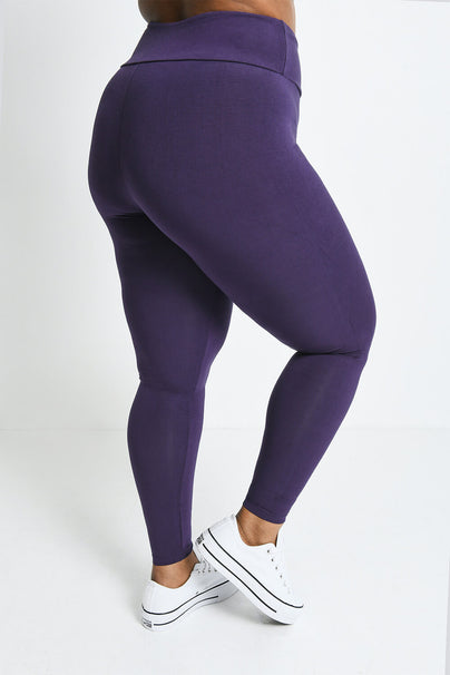 Legging léger taille haute grande taille Everyday - Acai Purple