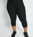 Legging de sport court grande taille Energise - Midnight Noir